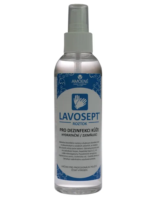 Dezinfekce kůže ve spreji Amoené Lavosept - trnka - 200 ml (013102M200) + dárek zdarma