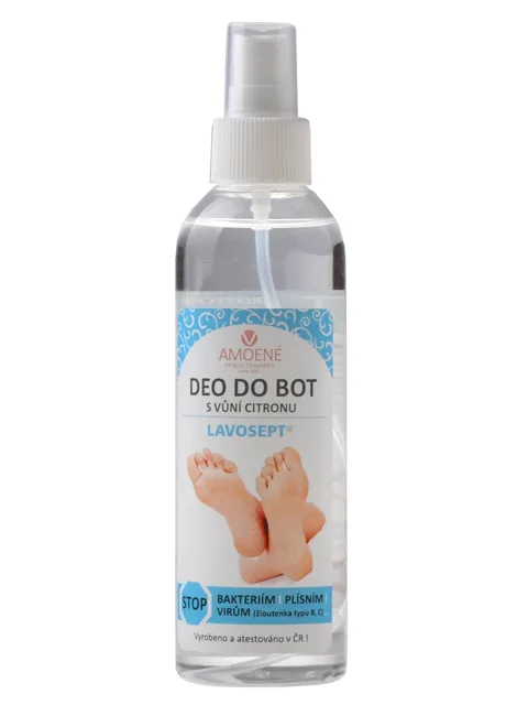 Dezinfekce obuvi Amoené Lavosept - citron - 200 ml (0131C2M20N) + dárek zdarma