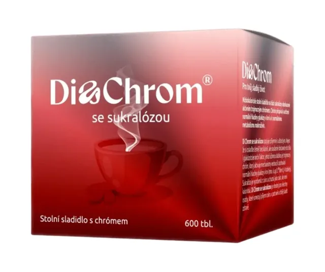 Di Chrom se sukralózou stolní sladidlo 600 tbl