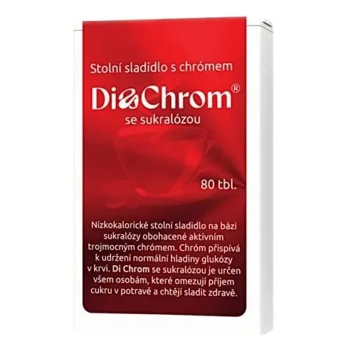 Di Chrom se sukralózou stolní sladidlo 80 tablet