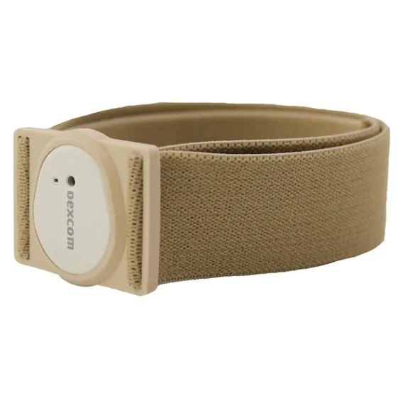 DIA-WAY Držák pro senzor Dexcom béžová