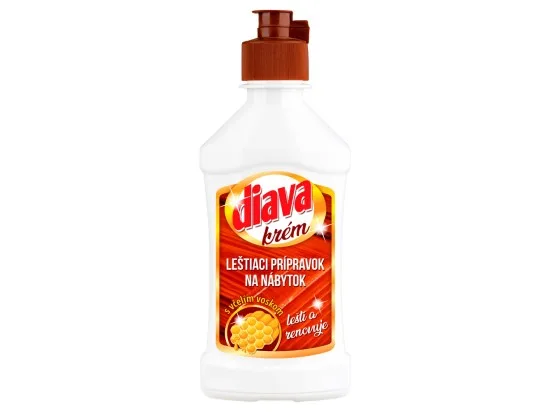 Diava lešticí krém na nábytek se včelím voskem 200 ml