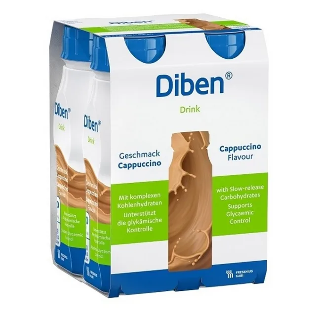DIBEN Drink Cappuccino 4 x 200 ml
