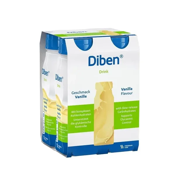 DIBEN DRINK VANILKA POR POR SOL 4X200ML
