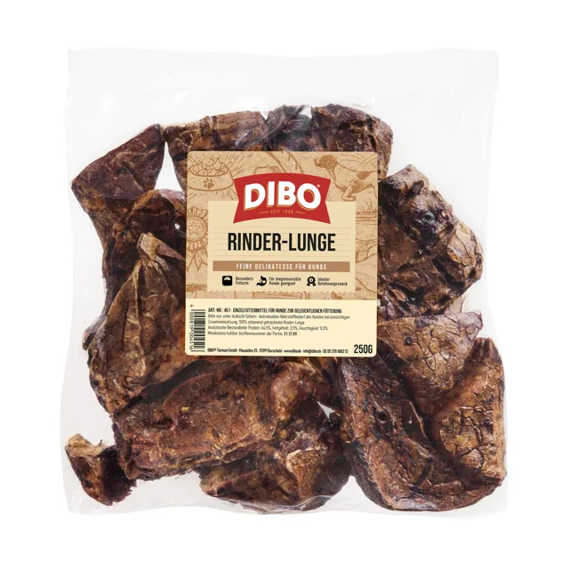 DIBO hovězí plíce - 250 g