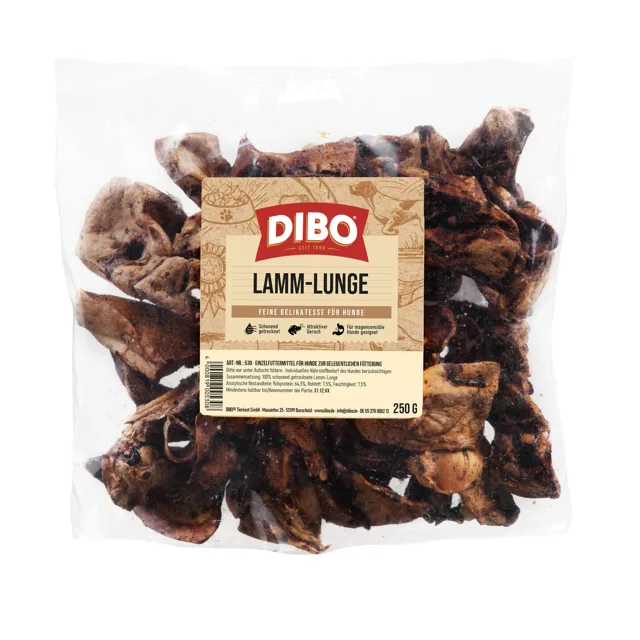 DIBO jehněčí plíce - výhodné balení: 2 x 250 g