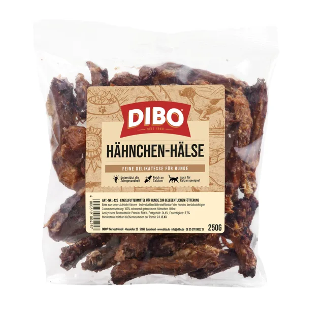 DIBO kuřecí krky - 250 g