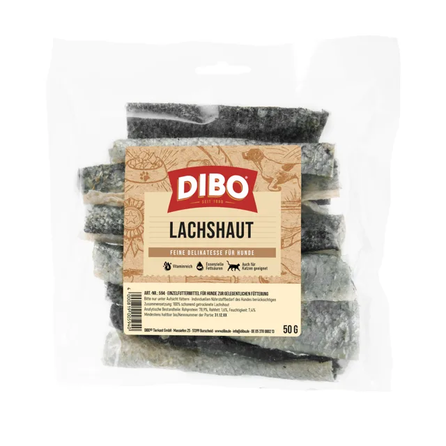 Dibo kůže z lososa - 50 g