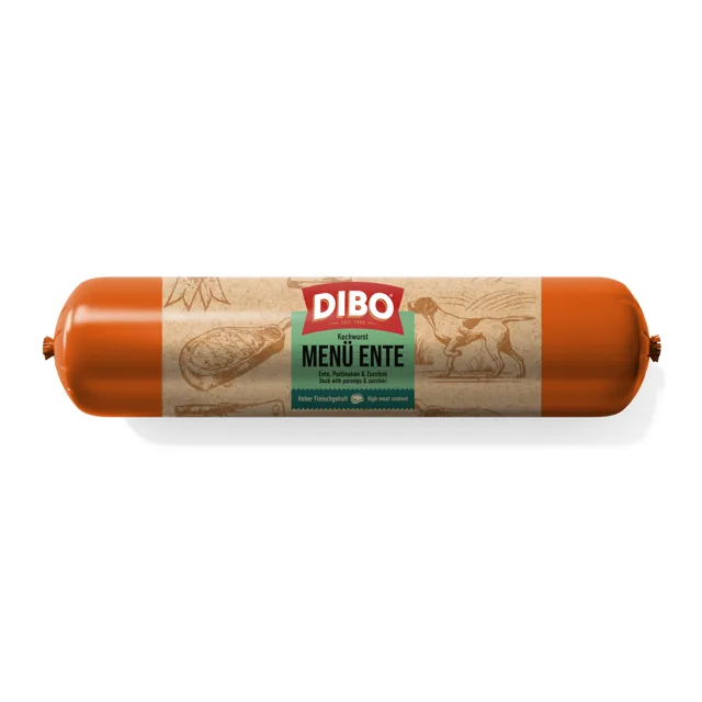 DIBO Menu vařená klobása 10 x 800 g - kachní