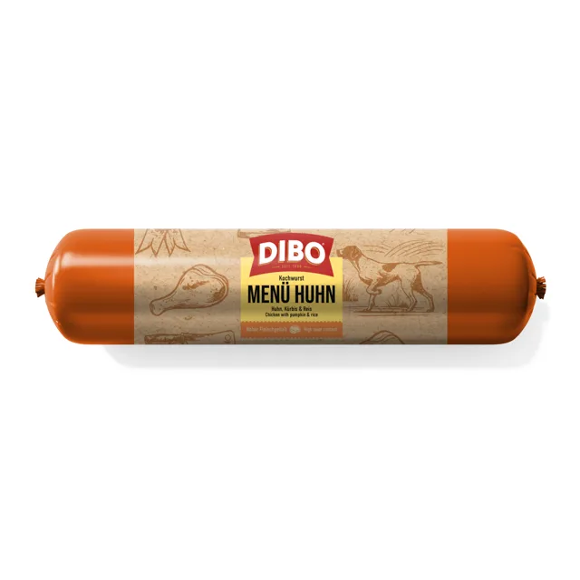 DIBO Menu vařená klobása 10 x 800 g - kuřecí