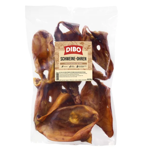 Dibo Premium vepřové uši - 10 ks