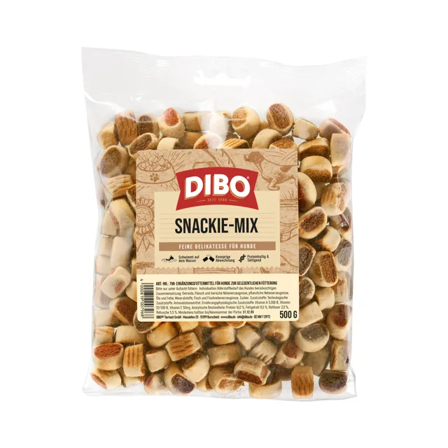 DIBO Snackie Mix - výhodné balení: 4 x 500 g (2 kg)