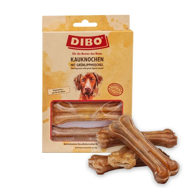 DIBO žvýkací kosti se slávkou zelenoústou - 120 g