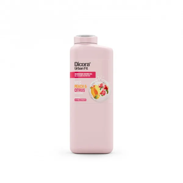 Dicora Urban Fit Vitamin C Peach & Citrus sprchový gel citrusy a broskev 400 ml