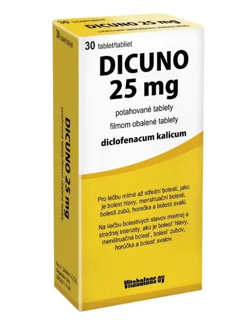 Dicuno 25 mg por.tbl.flm.30