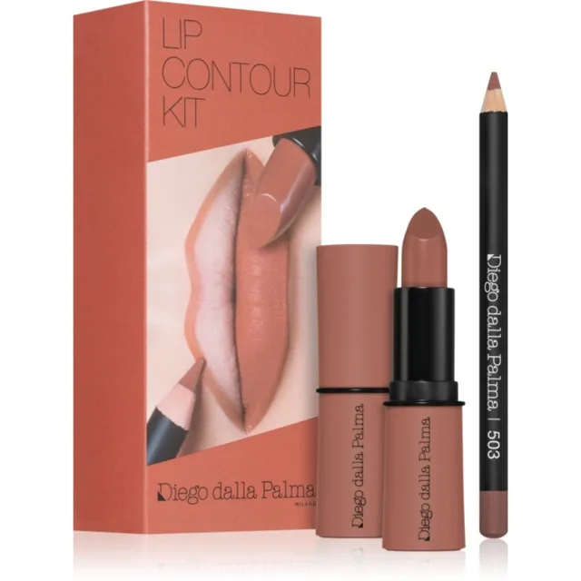 Diego dalla Palma Lip Contour Kit sada na rty odstín 503 CARAMEL 5.1 g