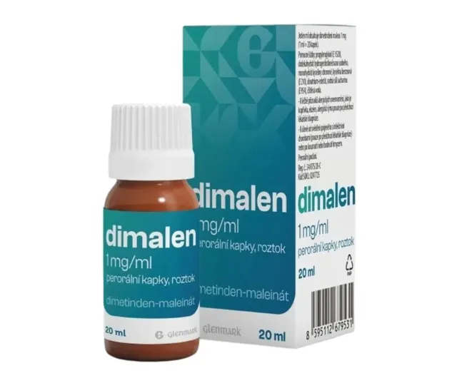 DIMALEN 1MG/ML POR GTT SOL 1X20ML