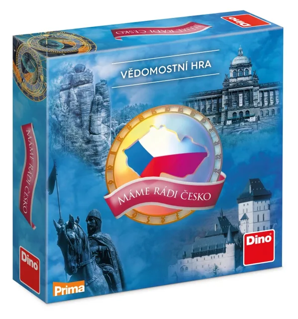 Dino Rodinná hra Máme rádi Česko
