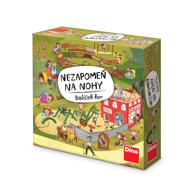 Dino Rodinná hra Nezapomeň na nohy