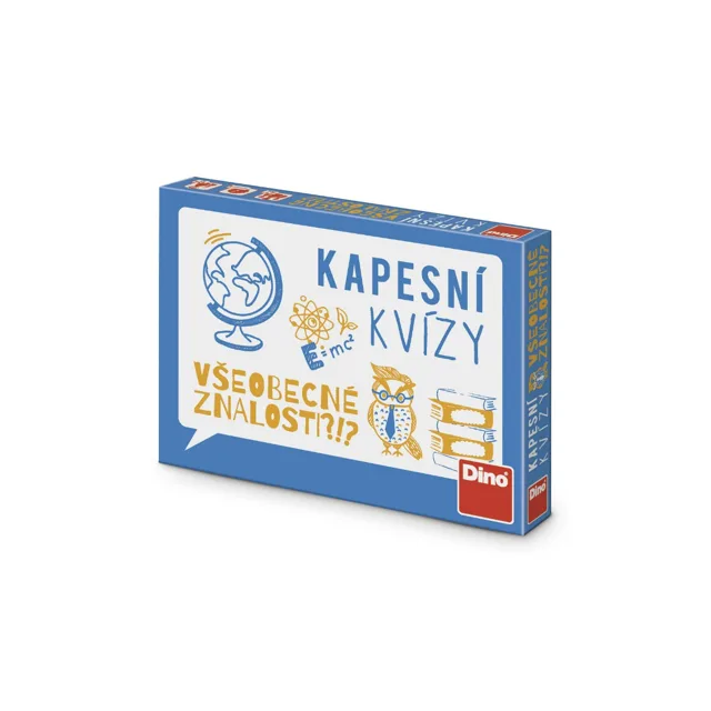 Dino Toys Kapesní kvízy Všeobecné znalosti Cestovní hra