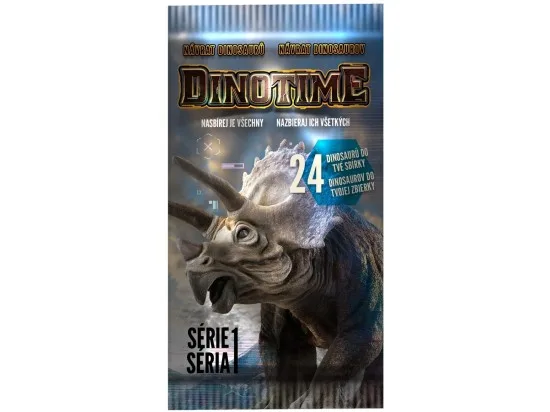 DINOTIME figurka s kartičkou 1 ks