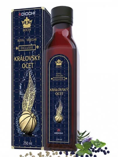 Diochi Královský ocet Biocer 250 ml