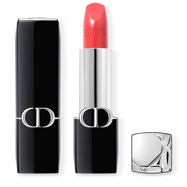 Dior Rouge Dior Satin dlouhotrvající rtěnka - hydratační květinová péče o rty - 028 Actrice 3,5 g
