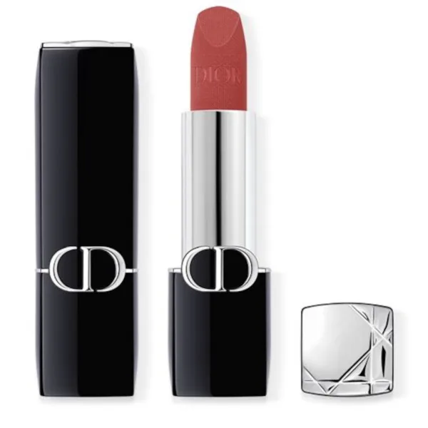 Dior Rouge Dior Velvet dlouhotrvající rtěnka - hydratační květinová péče o rty  - 624 Vérone 3,5 g