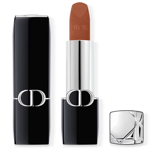 Dior Rouge Dior Velvet dlouhotrvající rtěnka - hydratační květinová péče o rty - 737 Mystère 3,5 g