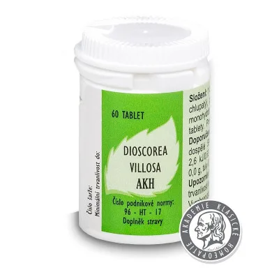 Dioscorea villosa AKH tbl.60