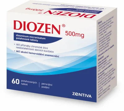 DIOZEN POR 500MG TBL FLM 60