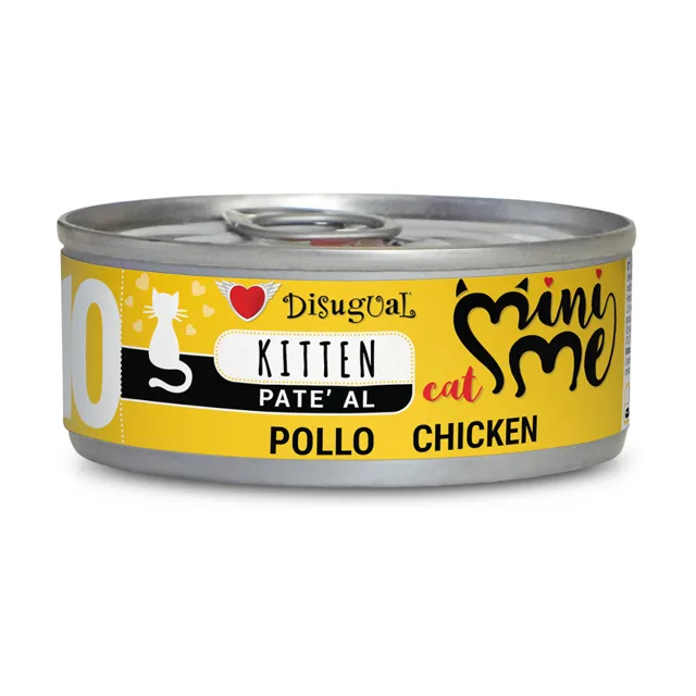 Disugual Mini-Me Kitten 12 ks (12 x 85 g) - kuřecí