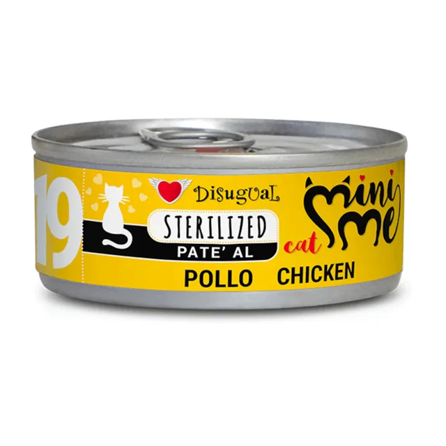 Disugual Mini-Me Sterilised 12 ks (12 x 85 g) - kuřecí