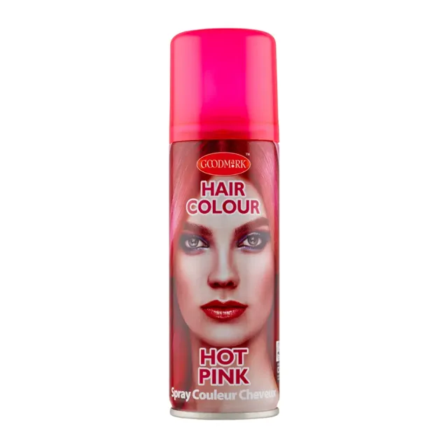 Diva & Nice Barevný sprej na vlasy růžový 130 g