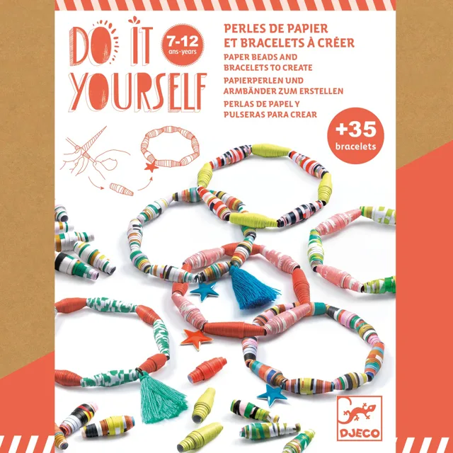 Djeco DIY Pestrobarevné náramky
