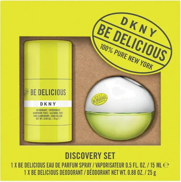 DKNY DKNY Be Delicious - EDP 15 ml + tuhý deodorant 25 g