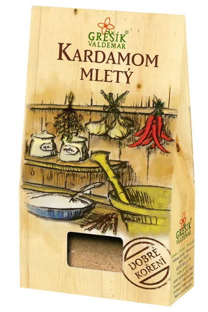 Dobré koření - Kardamom mletý, 20 g