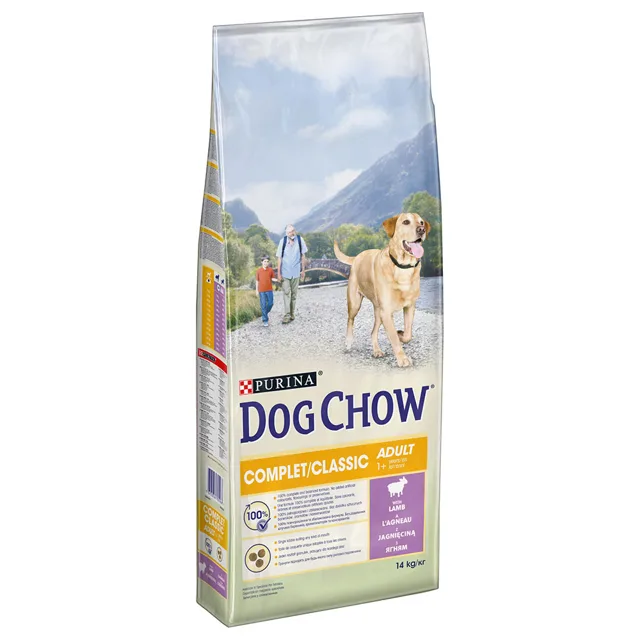 DOG CHOW Complet/Classic granule jehněčí - 14 kg