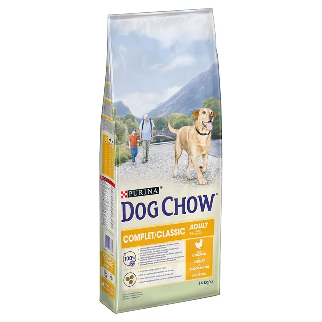 DOG CHOW Complet/Classic granule kuře - 14 kg