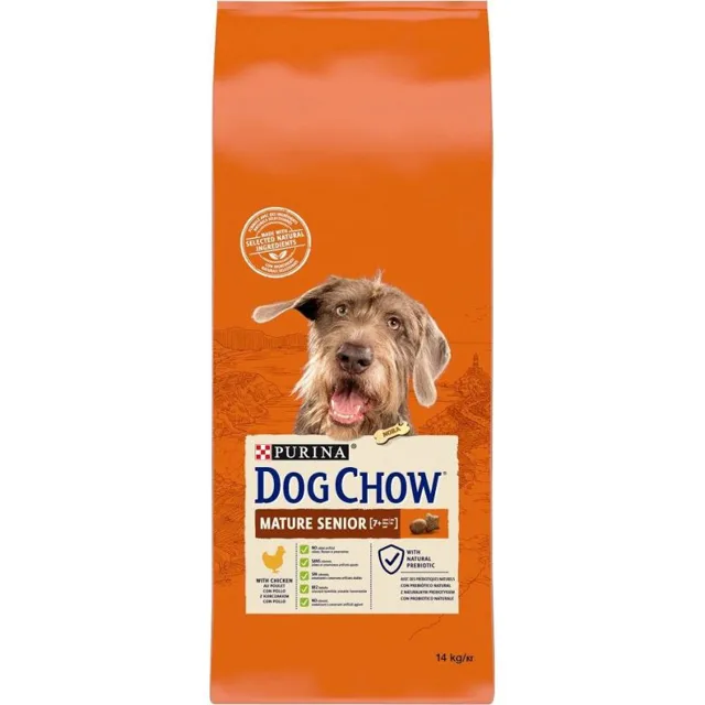 DOG CHOW Mature Senior Chicken 14kg