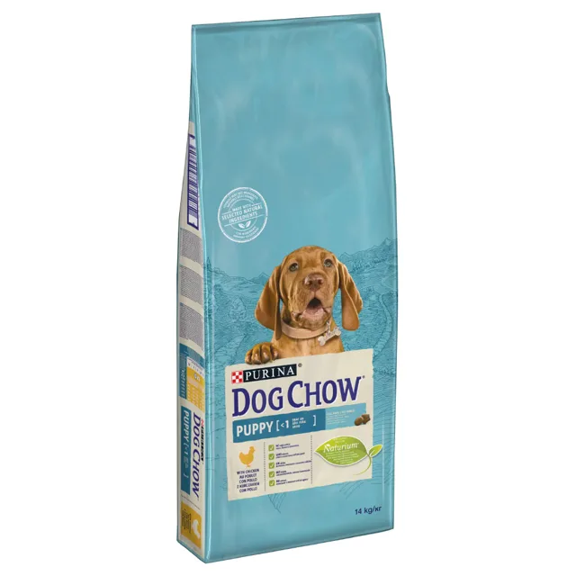 DOG CHOW Puppy granule kuře - 14 kg