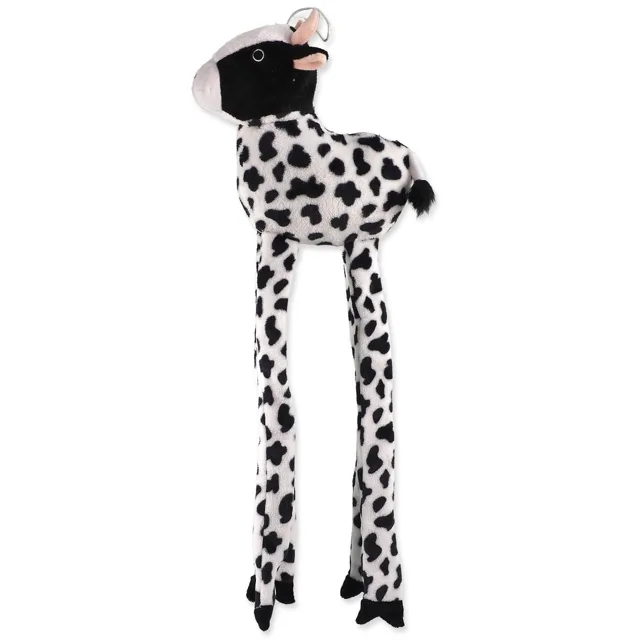 Dog Fantasy Hračka Jumbo kráva pískací a šustící 90cm