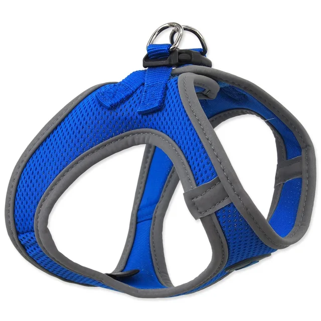 Dog Fantasy Postroj Puppy XL modrý 53-58cm