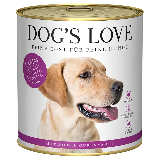 Dog's Love Adult 6 x 800 g - Kuře