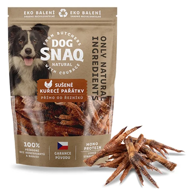 DOG SNAQ Kuřecí pařátky sušené 100 g