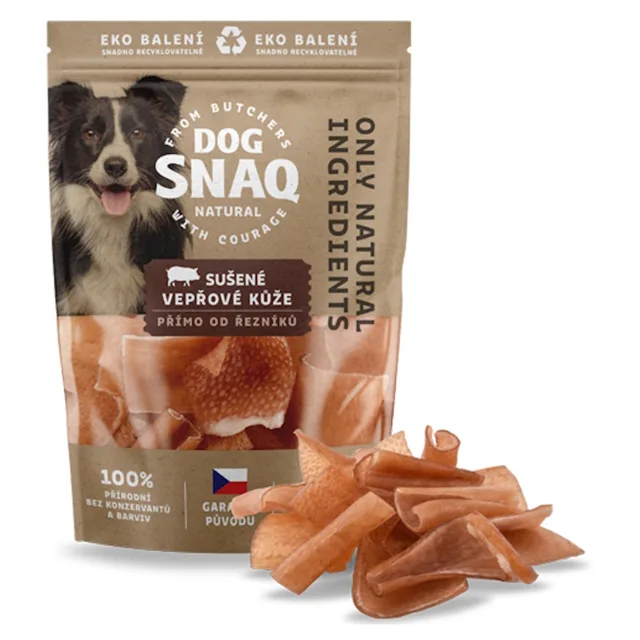 DOG SNAQ Vepřové kůže sušené 100 g