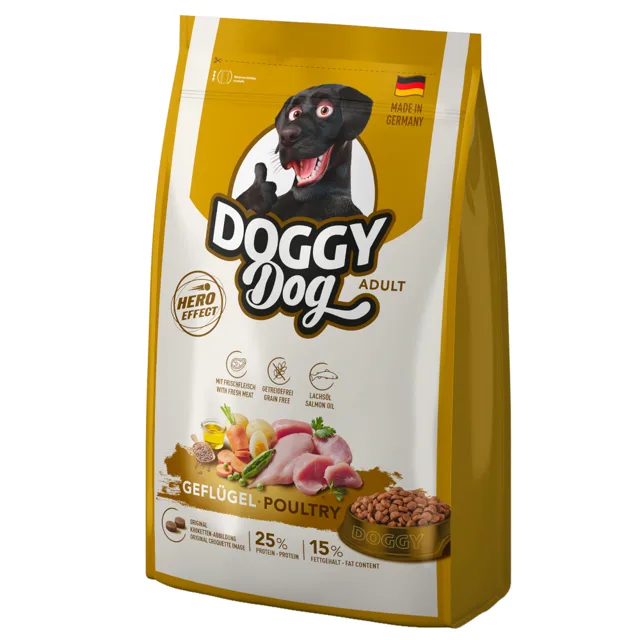 Doggy Dog Adult drůbeží - výhodné balení: 2 x 1 kg