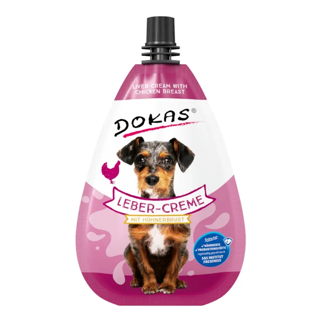Dokas játrový krém - s kuřecími prsíčky (85 g)