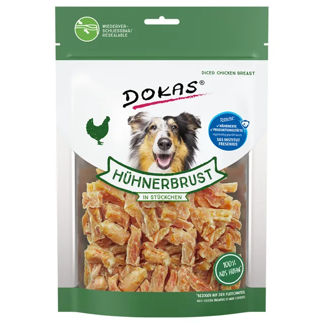 Dokas kousky masa - výhodné balení 2 x 200 g (kachní)