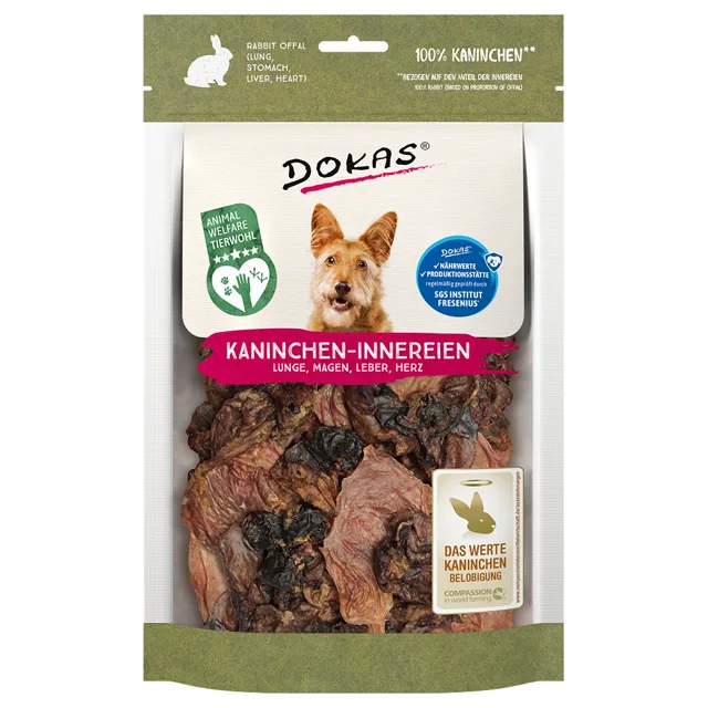 Dokas králičí vnitřnosti - výhodné balení: 2 x 100 g